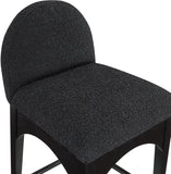 Waldorf Boucle Fabric Counter Stool – Elegant Solid Ash Wood Design for Stylish Dining Spaces