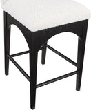 Waldorf Boucle Fabric Counter Stool – Elegant Solid Ash Wood Design for Stylish Dining Spaces