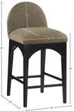 Waldorf Boucle Fabric Counter Stool – Elegant Solid Ash Wood Design for Stylish Dining Spaces