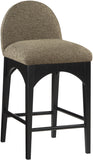 Waldorf Boucle Fabric Counter Stool – Elegant Solid Ash Wood Design for Stylish Dining Spaces