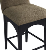 Waldorf Boucle Fabric Counter Stool – Elegant Solid Ash Wood Design for Stylish Dining Spaces