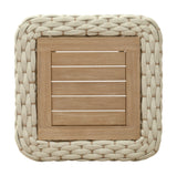 Antul Coffee Table White & Natural