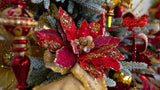 Crimson Gold Splendor Tree Decor