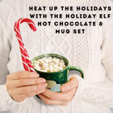 Mug With Hot Cocoa Mix & Marshmallows Green Elf Mug