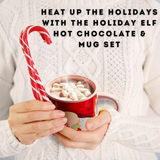 Mug With Hot Cocoa Mix & Marshmallows Red Elf Mug