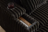 ZYLO 84" Loveseat with 2 Ottomans