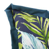 20 x 20 Outdoor Pillow Cardoon Indigo - Poly Insert