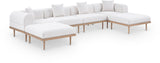 Laguna - 6 Piece 142" Outdoor Patio Modular Sectional