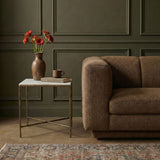 Valen - Marble And Iron Table