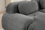 MIA 82'' Loveseat with 1 Ottoman