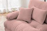 CLOUDIES 134" 3 Seater Sofa with 2 Ottomans