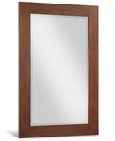 Monad Glass Contemporary Mirror - Elegant Birch Wood Design, Perfect for Any Room or Vanity Setup