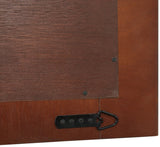 Monad Glass Contemporary Mirror - Elegant Birch Wood Design, Perfect for Any Room or Vanity Setup