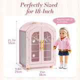 ROBUD Ballet Series - Wooden Doll Furniture Wardrobe