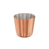 Mauviel M'PASSION Copper 4-Piece Copper Tinned Canele Mold Set, 1.8-In