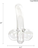 Funny Penis Whiskey Decanter - Unique & Funny Glass Container