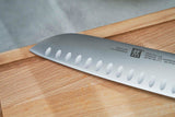 ZWILLING TWIN Signature 7-inch Hollow Edge Santoku Knife