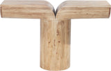Tee Console Table - Elegant Art Deco Design in Solid Acacia Wood for Stylish Home Decor Display