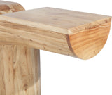 Tee Console Table - Elegant Art Deco Design in Solid Acacia Wood for Stylish Home Decor Display