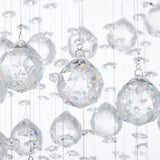Crystal Double Helix Chandelier // 7 Lights