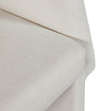 Emmet Contemporary Dining Chair - Luxe Boucle Upholstered Accent Chair with Steel Frame Support