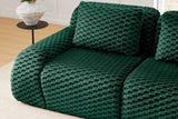 LAURENT 146" 4-Seater Sofa with 2 Ottomans
