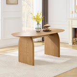 Birch 71" Oval Dining Table