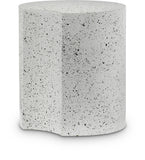 Dimple - End Table - Terazzo Finish