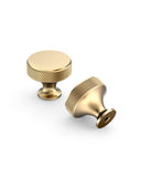 DESIGN4494 Champagne Bronze Knurled Cabinet Knobs | Kitchen Drawer, Cupboard & Wardrobe Handles