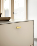 DESIGN4497 Brushed Satin Nickel Cabinet Knobs | Durable Solid Knobs for Drawers & Cabinets