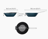 3-piece Wok, Trivet & Utensil Set