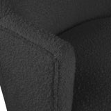 Clarita Swivel Accent Chair - Stylish Chenille Comfort with Natural Wood Base for Modern Living Spaces