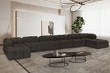 Ames - 8 Piece Fabric Modular Sectional