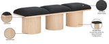 Pavilion Bench: Luxurious Channel-Tufted Seating with Art Deco Design for Entryway or Bedroom Style