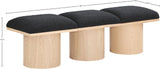 Pavilion Bench: Luxurious Channel-Tufted Seating with Art Deco Design for Entryway or Bedroom Style