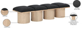 Pavilion Bench: Stylish Art Deco Design with Luxurious Cushioning for Entryway or Bedroom Seating