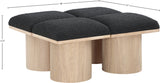 Pavilion Bench: Stylish Art Deco Design with Luxurious Cushioning for Entryway and Bedroom Seating