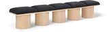 Pavilion Bench - Luxurious Channel-Tufted Seating with Art Deco Design for Elegant Home Spaces