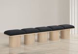 Pavilion Bench - Luxurious Channel-Tufted Seating with Art Deco Design for Elegant Home Spaces