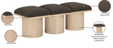 Pavilion Bench: Luxurious Channel-Tufted Seat with Art Deco Design for Stylish Home Seating Solutions