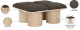 Pavilion Bench: Stylish Art Deco Design with Luxurious Cushioning for Entryway and Bedroom Seating
