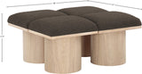 Pavilion Bench: Stylish Art Deco Design with Luxurious Cushioning for Entryway and Bedroom Seating