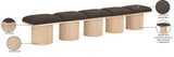 Pavilion Bench - Luxurious Channel-Tufted Seating with Art Deco Design for Elegant Home Spaces