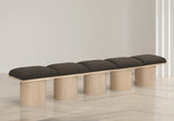 Pavilion Bench - Luxurious Channel-Tufted Seating with Art Deco Design for Elegant Home Spaces
