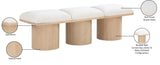Pavilion Bench: Luxurious Channel-Tufted Seating with Art Deco Design for Entryway or Bedroom Style