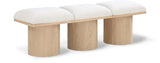 Pavilion Bench: Luxurious Channel-Tufted Seating with Art Deco Design for Entryway or Bedroom Style