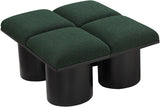 Pavilion Elegant Boucle Fabric Bench – Luxurious Seating with Art Deco Flair for Any Room Decor