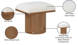 Pavilion Stool - Elegant Art Deco Bench with Luxurious Cushion and Modular Design for Any Space
