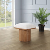 Pavilion Stool - Elegant Art Deco Bench with Luxurious Cushion and Modular Design for Any Space