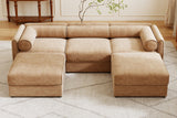 HARMONY 109" 3-Seater Sofa with 2 Ottomans